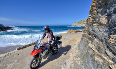 Motorrad fahren auf Sardinien - Argentiera Felsenküste© Heinz E. Studt
