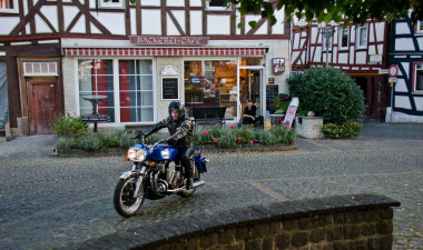 Motorradtour vom Vogelsberg in die Rhön-Münch Mammut ©motorradstrassen