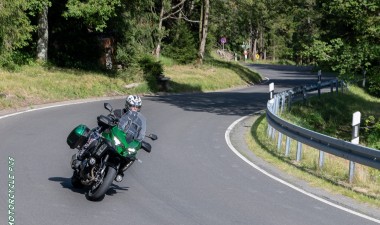 Motorradtouren Rhön und Thüringen- Die Motorradtourenkarte in MotorradFreizeit 3/2020