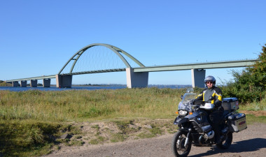 Motorradtouren an der Ostsee- Die Fehmarnsundbrücke
