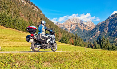 Motorradtouren "Rund um die Zugspitze" Allgäuer Alpen ©Heinz E. Studt