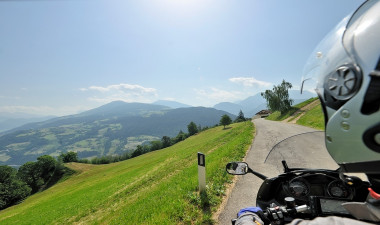 Motorradurlaub DOLOMITEN-Barbiano Höhenstraße ©Heinz E. Studt