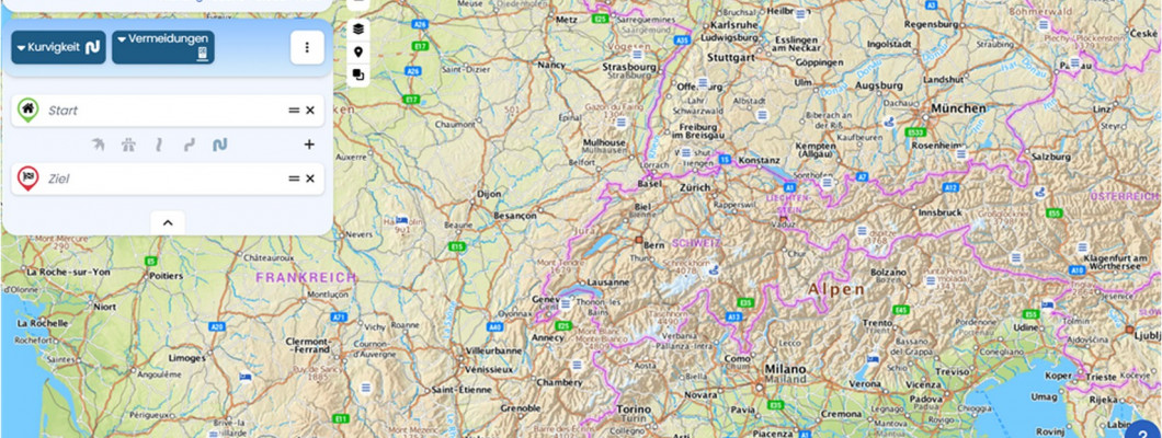 KURVIGER Tourcodes - So geht das