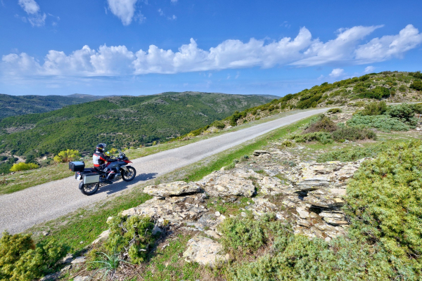 Motorrad fahren - Sardinien - Bergland von Gennargentu ©Heinz E. Studt