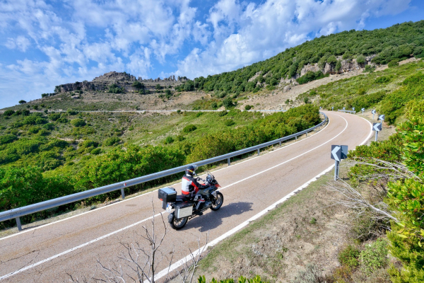 Motorrad fahren - Sardinien - Ussassai_Bergland © Heinz E. Studt