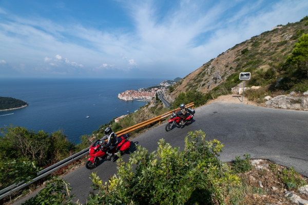 Motorrad fahren - Kroatien -  Dubrovnik © Peter Wahl