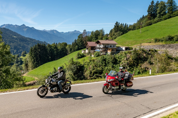 Motorradspaß rund um Stuben am Arlberg ©motorradstrassen
