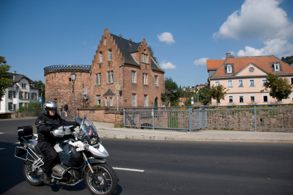 Motorrad fahren im Vogelsberg © motorradstrassen