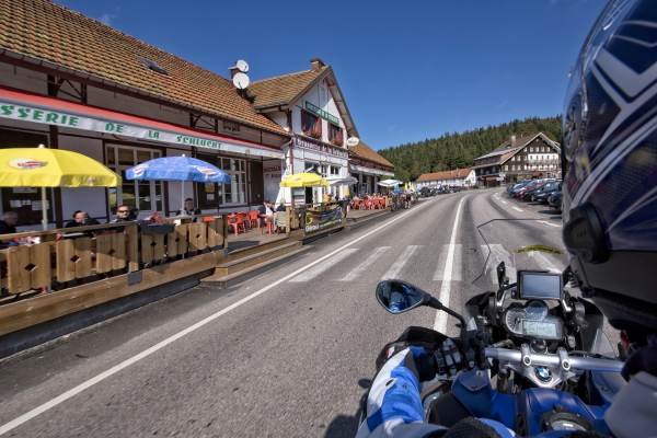 Motorradtour Schwarzwald-Vogesen-Col de la Schlucht-Passhöhe © Heinz E.Studt