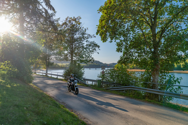Motorradtouren im Sauerland - Listertalsperre © motorradstrassen