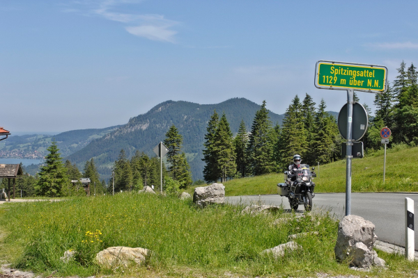 Motorradtour Deutsche Alpen-Spitzingsattel © Heinz E. Studt