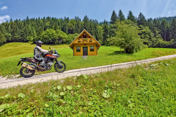 Motorradtour Karawanken-Kamnik-Berghütte ©Heinz E. Studt