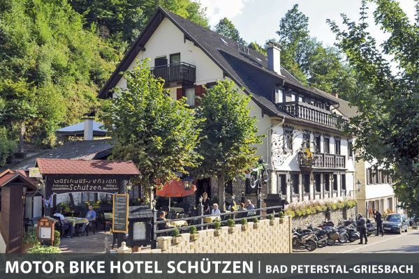 Motorradhotel-Schwarzwald-Bikerhotel Schützen