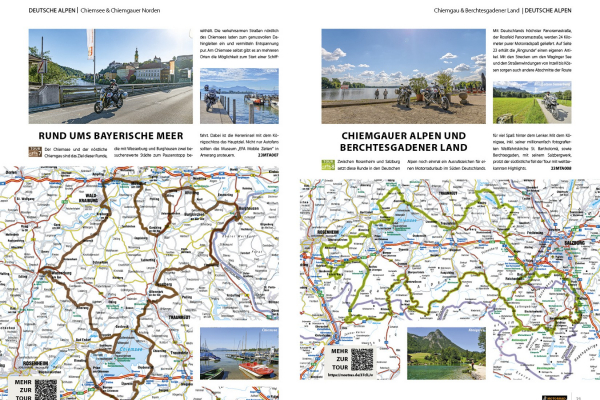 Tourenatlas ALPEN - Starke Touren mit Online-Erweiterung© motorradstrassen