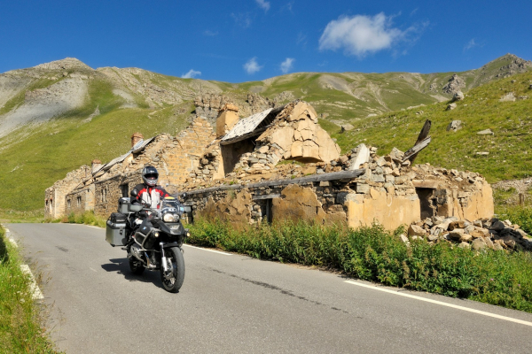 Motorrad-Französische Alpen-Restefond- Col de la Bonette ©Heinz E. Studt