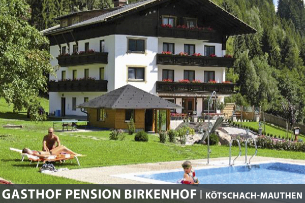 MOTORRADSTRASSEN-Partnerhotel Birkenhof, Kötschach-Mauthen/Kärnten