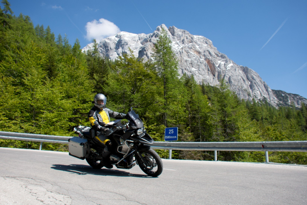 Vršič-Pass - Tourenkarte Post Oberdrauburg-Tour 4 © Peter Wahl